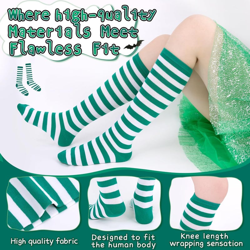 Lainlight Store Knee High Socks for Women Casual Tube Knee Socks Elasticity Long Stockings Halloween Accessories - Image 4